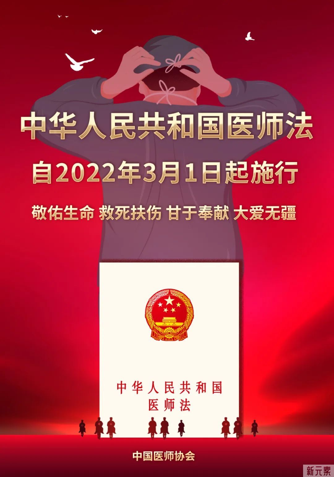 《中华人民共和国医师法》自2022年3月1日起施行 图片-1