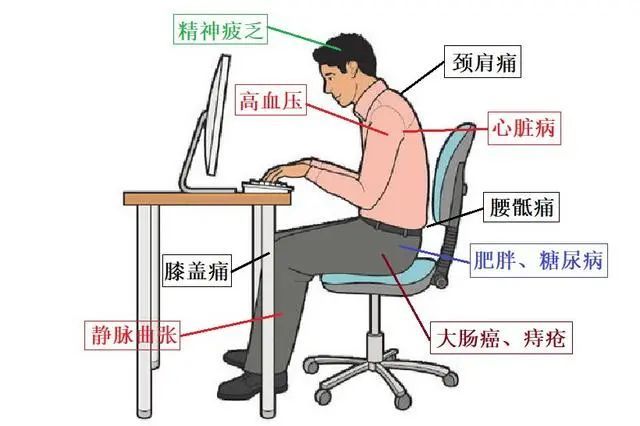 没时间运动的久坐上班族!轻松减脂塑形的方法来啦 图片-2