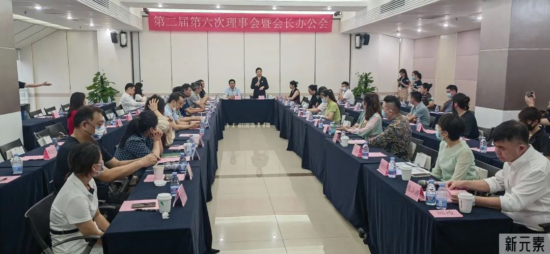 第二届第六次理事会暨会长办公会议圆满召开 图片-1