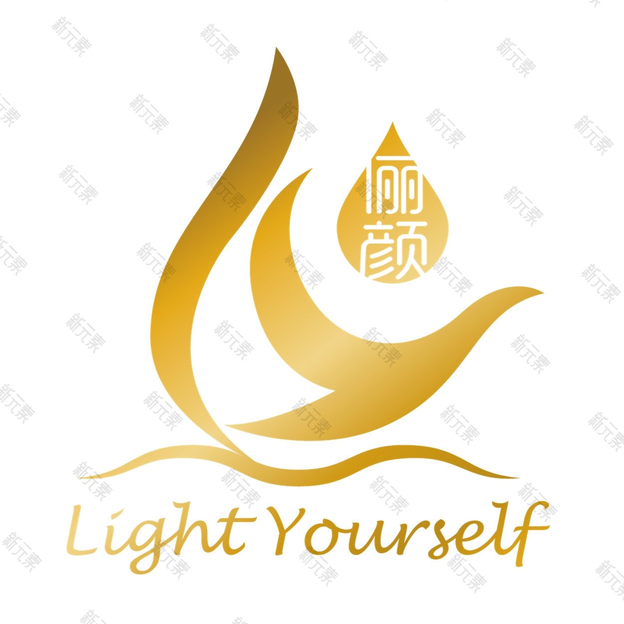 深圳俪颜医疗美容 logo
