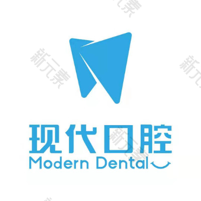 新乡现代口腔 logo
